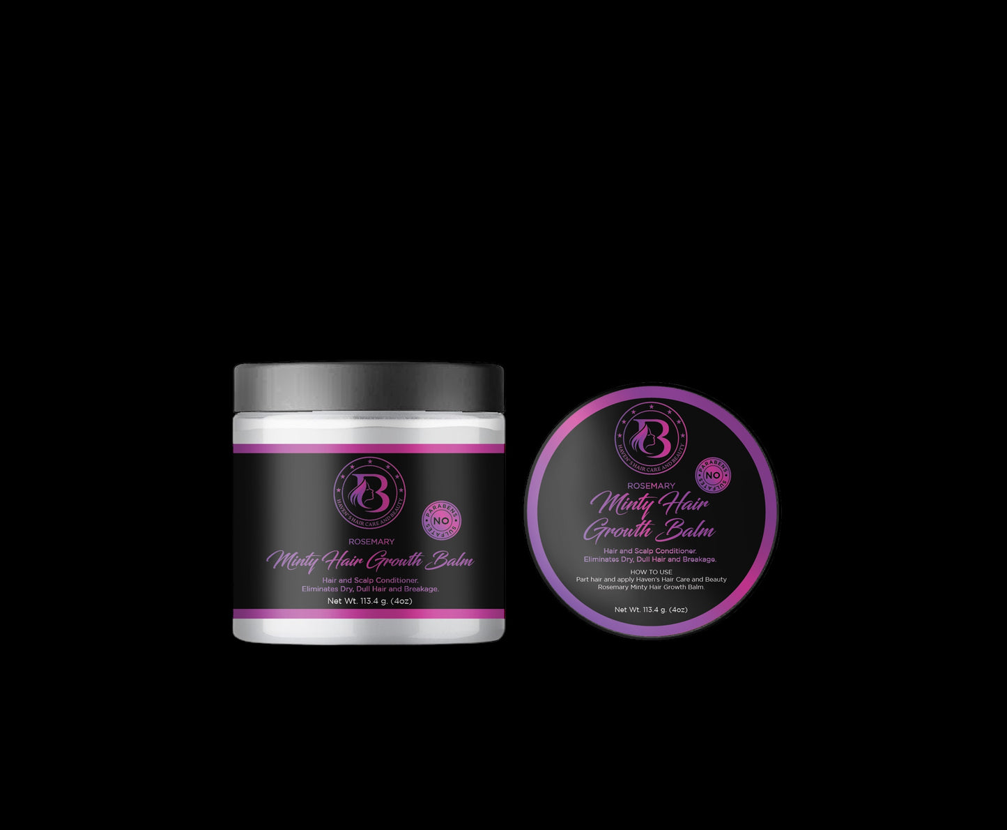 Minty Hair Growth Balm